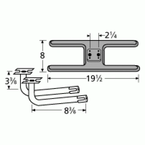 Sunbeam Cast Iron Burner And Venturi Assembly Kit 1 Sunbeam Cast Iron Burner And Venturi Assembly Kit