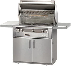 Alfresco ALXE 36" Sear Zone Grill On Cart - ALXE-36SZC 1 Alfresco ALXE 36" Sear Zone Grill On Cart - ALXE-36SZC