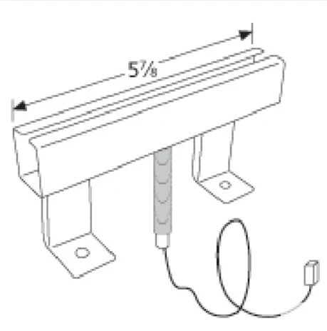 06840 Aussie Ceramic Ignitor Electrode W Male Connector 3 06840 Aussie Ceramic Ignitor Electrode W Male Connector - Image 3