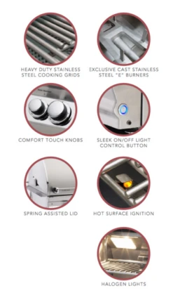 Fire Magic Aurora A540i Built-in Grill, No Rotisserie -Weber Store Firemagic Aurora Grills Features No Rotisserie 65450.1477049820.1500.1500