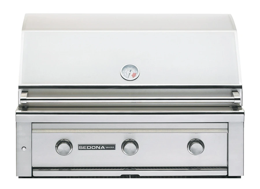 Sedona By Lynx L600 36" Built-in Grill W Stainless Burners, No Rotisserie 1 Sedona By Lynx L600 36" Built-in Grill W Stainless Burners, No Rotisserie